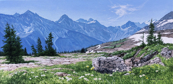 Jean Pilch artwork 'WELCOMING SPRING' at Canada House Gallery