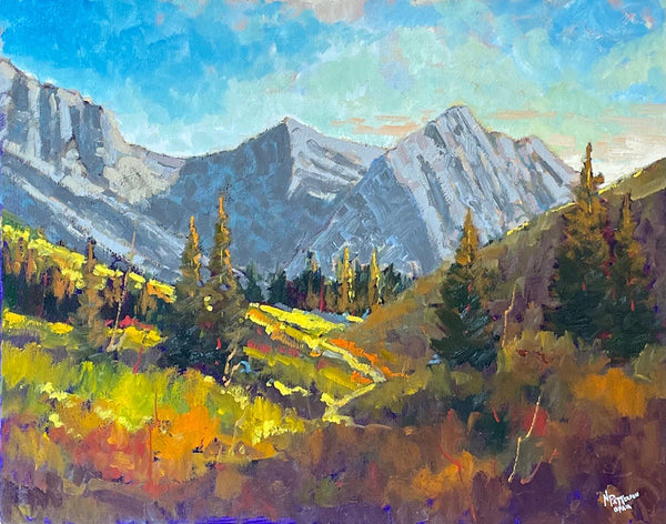 Neil Patterson artwork 'ON THE HIGHWOOD' at Canada House Gallery