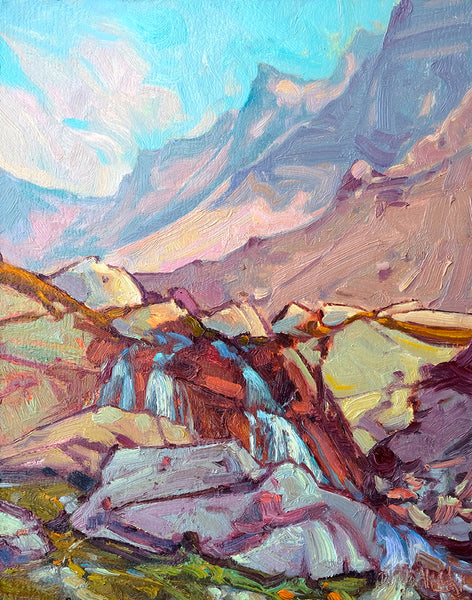 Dominik J Modlinski artwork 'PTARMIGAN TRAIL' at Canada House Gallery