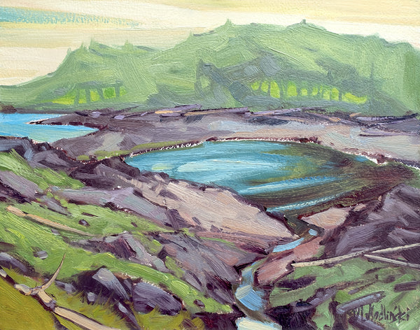 Dominik J Modlinski artwork 'CURRENTS AT REST' at Canada House Gallery