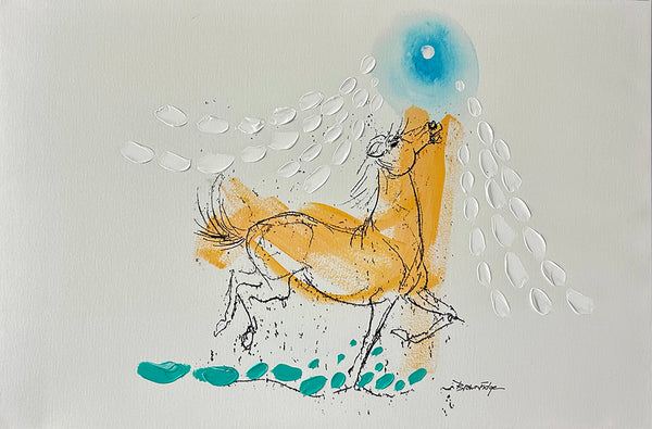 Bill Brownridge artwork 'THE GREAT HURRAH' at Canada House Gallery