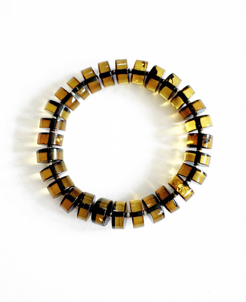 . NESHKA artwork 'AMBER & SILVER BRACELET' at Canada House Gallery