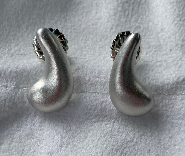 Brigitte Hopkins artwork 'MATTE LONG DROP EARRINGS' at Canada House Gallery