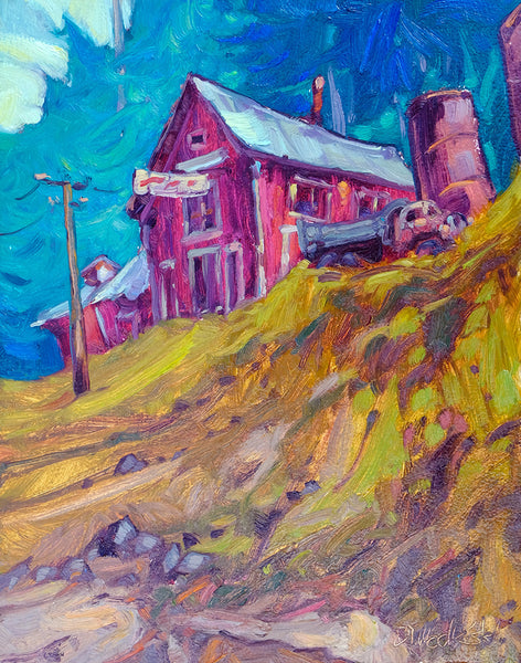 Dominik J Modlinski artwork 'SILVERSMITH POWER STATION' at Canada House Gallery