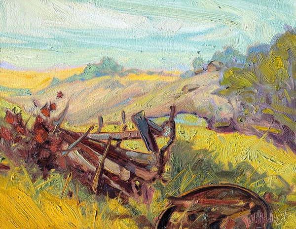 Dominik J Modlinski artwork 'SHADOWS OF YESTERDAY - ROSEBUD' at Canada House Gallery