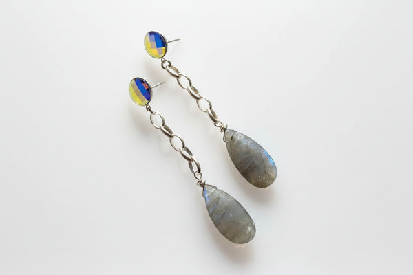 LULU B Designs artwork 'AARON' at Canada House Gallery