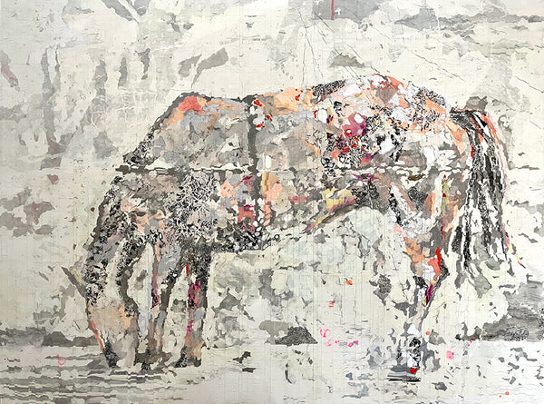 Anastasia Kimmett artwork 'HORSE' at Canada House Gallery