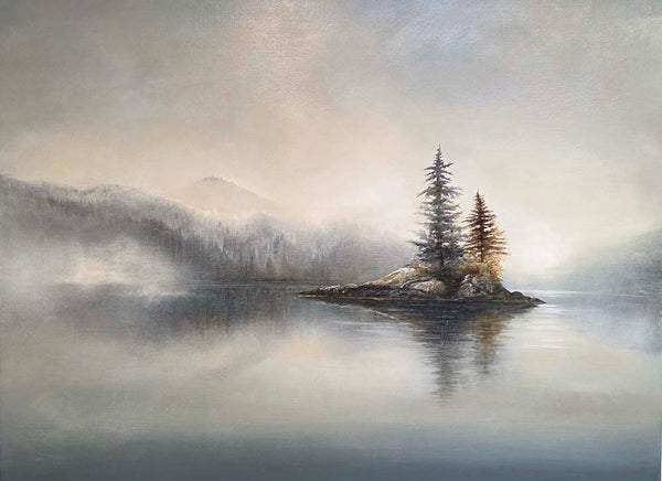 Richard Cole artwork 'THE QUIET BETWEEN' at Canada House Gallery