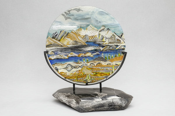 Leslie Rowe-Israelson artwork 'AUTUMN BREEZE' at Canada House Gallery