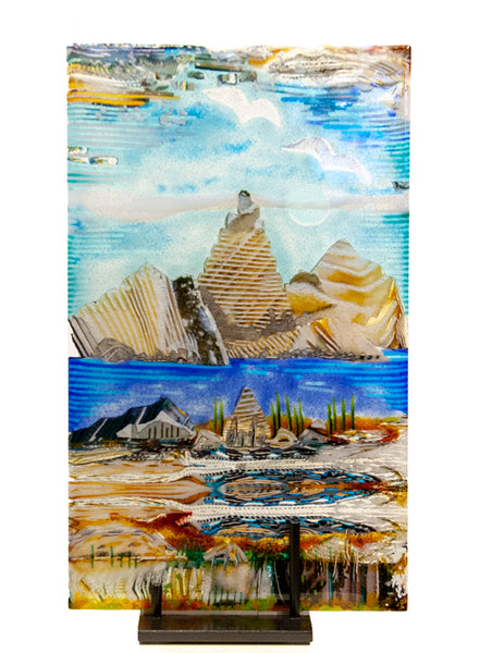 Leslie Rowe-Israelson artwork 'SPRING IN THE ROCKIES' at Canada House Gallery