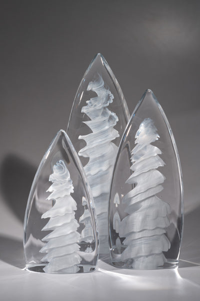 Ryan Bavin artwork 'SNOW GHOST TRIO #251117-1' at Canada House Gallery