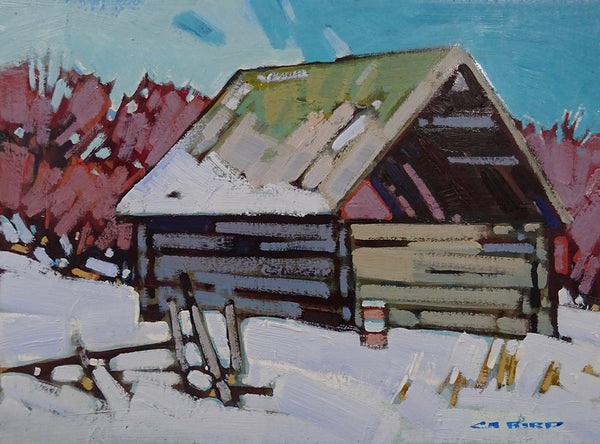 Cameron Bird artwork 'SPRING TIME' at Canada House Gallery