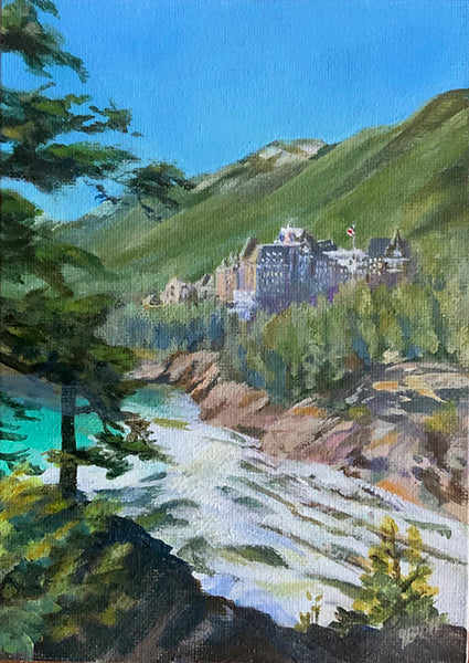 Yvonne Bush artwork 'SURPRISE CORNER' at Canada House Gallery