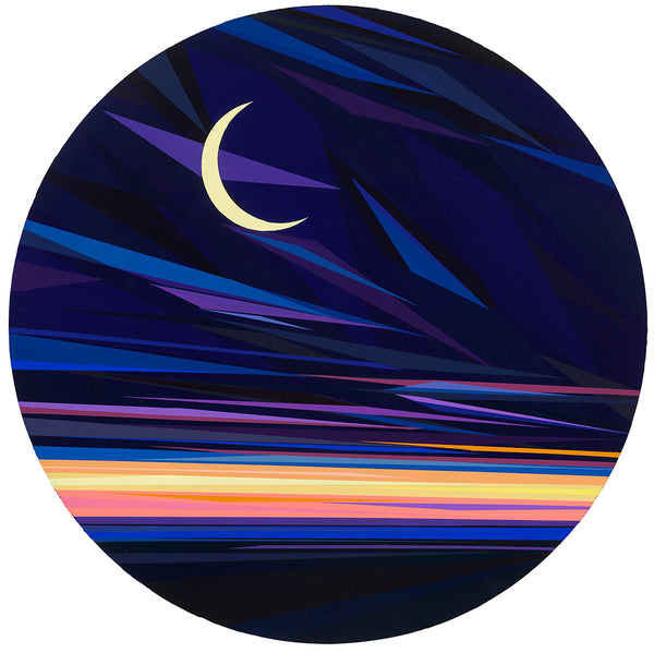 Billie Rae Busby artwork 'OH, OLD MOON' at Canada House Gallery