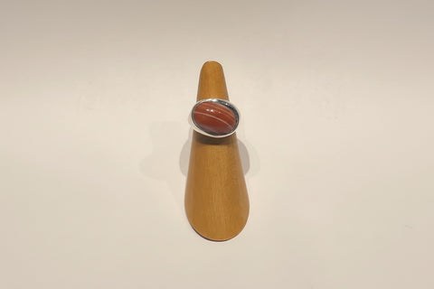 AGATE PINKY RING