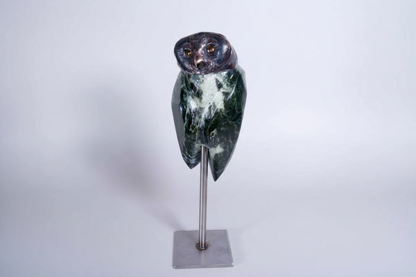 Tobias Luttmer artwork 'WILLIAM THE OWL' at Canada House Gallery