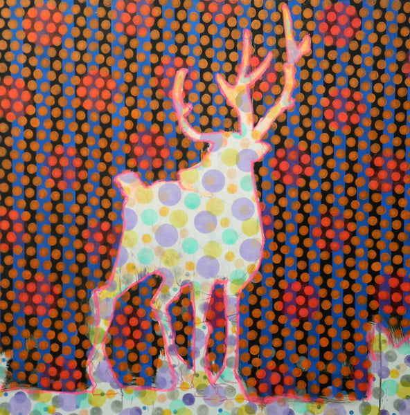 Les Thomas artwork 'AP #026-2399 ELK' at Canada House Gallery