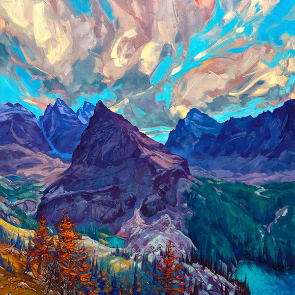 Dominik J Modlinski artwork 'WHEN THE WORLD PAUSES - LAKE O'HARA' at Canada House Gallery