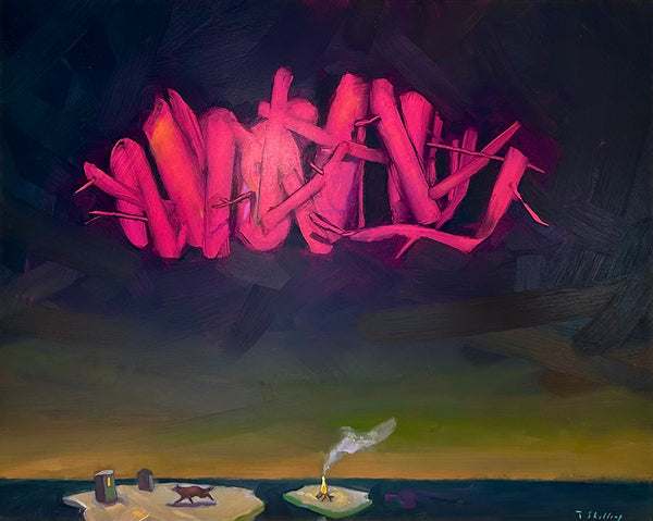 Travis Shilling artwork 'BECOME' at Canada House Gallery