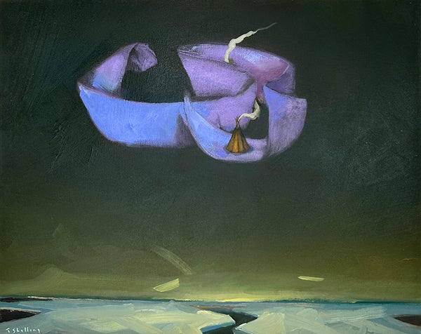 Travis Shilling artwork 'LIVING ON THE NORTHERN LIGHTS' at Canada House Gallery