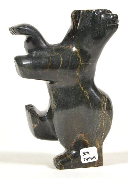 Samayuallie Akesuk artwork 'DANCING POLAR BEAR' at Canada House Gallery