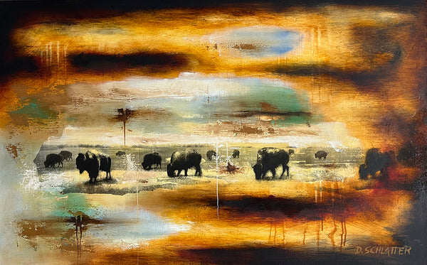 Dieter Schlatter artwork '3122' at Canada House Gallery