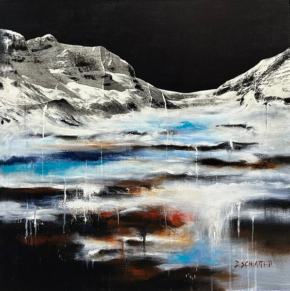 Dieter Schlatter artwork 'COLUMBIA ICEFIELD ALBERTA #12' at Canada House Gallery