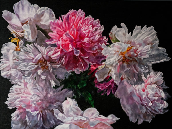 Robert Lemay artwork 'PEONY GARDEN' at Canada House Gallery