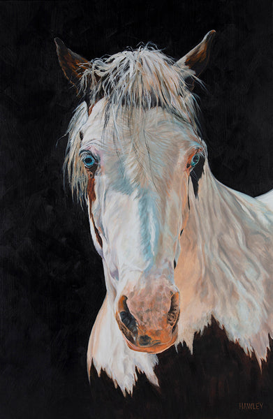 Heather Hawley artwork 'BLUE EYES' at Canada House Gallery