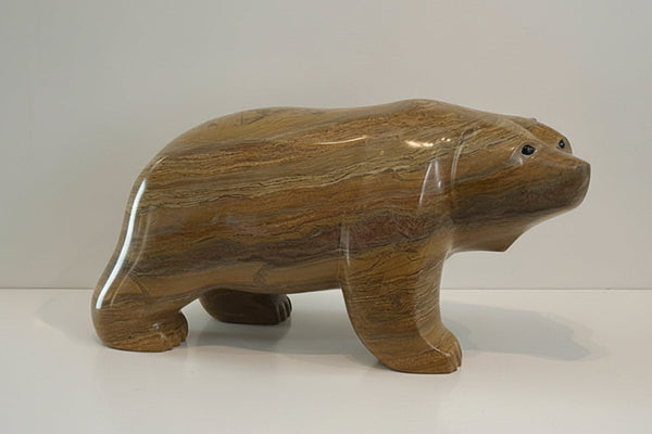 David Riome artwork 'GRIZZLY BEAR' at Canada House Gallery