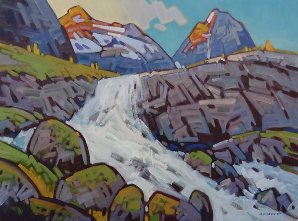 Cameron Bird artwork 'MORNING ON THE OESA TRAIL' at Canada House Gallery
