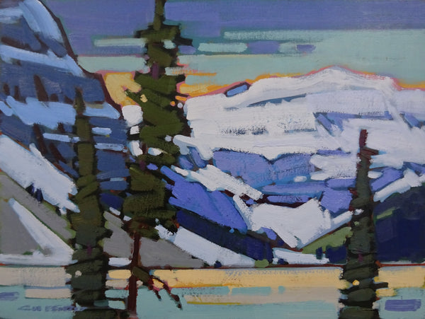 Cameron Bird artwork 'MORNING ON VICTORIA' at Canada House Gallery