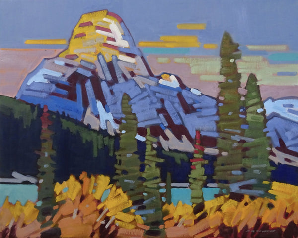 Cameron Bird artwork 'WATERFOWL EVENING' at Canada House Gallery