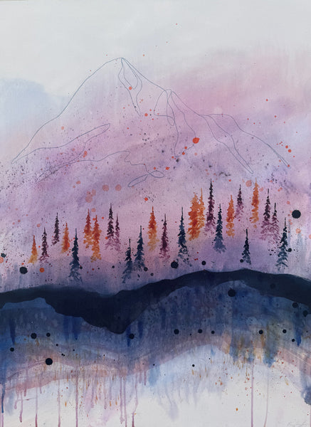 Kerry Langlois artwork 'HIGHEST LOVE' at Canada House Gallery