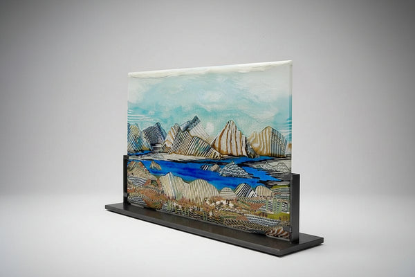 Leslie Rowe-Israelson artwork 'SPRING TIME IN THE ROCKIES' at Canada House Gallery
