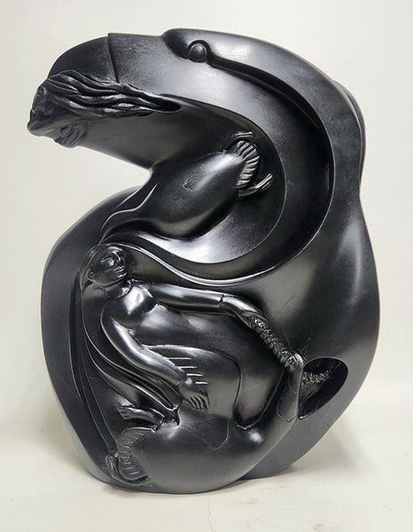 John Sabourin artwork 'DREAMING PROTECTS US' at Canada House Gallery