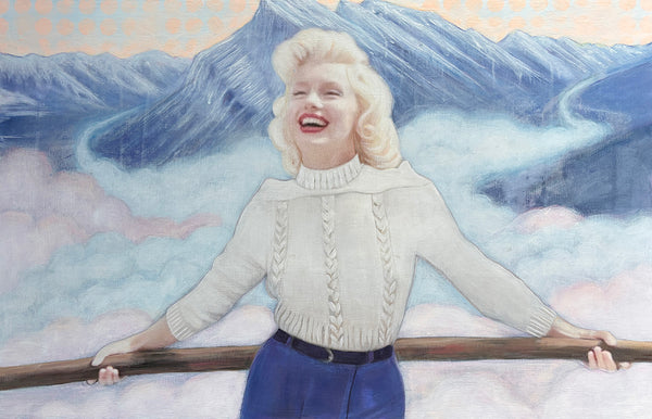 Sarah Martin artwork 'DIDN'T COME FOR A SMALL LIFE' at Canada House Gallery