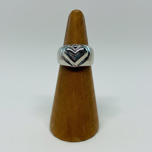 Brigitte Hopkins artwork 'PUFFY HEART RING' at Canada House Gallery