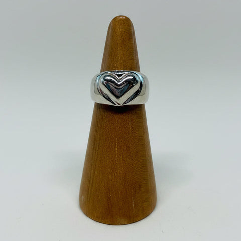 PUFFY HEART RING