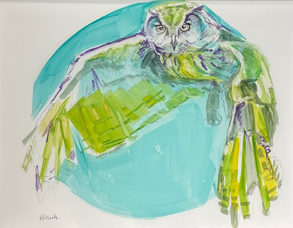 Sarah Hillock artwork 'AMELIA' at Canada House Gallery