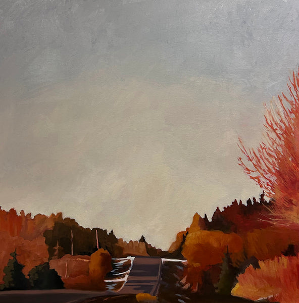 Missy Finlay artwork 'SUNSET ON 881 (NORTHERN BLUSH SERIES)' at Canada House Gallery