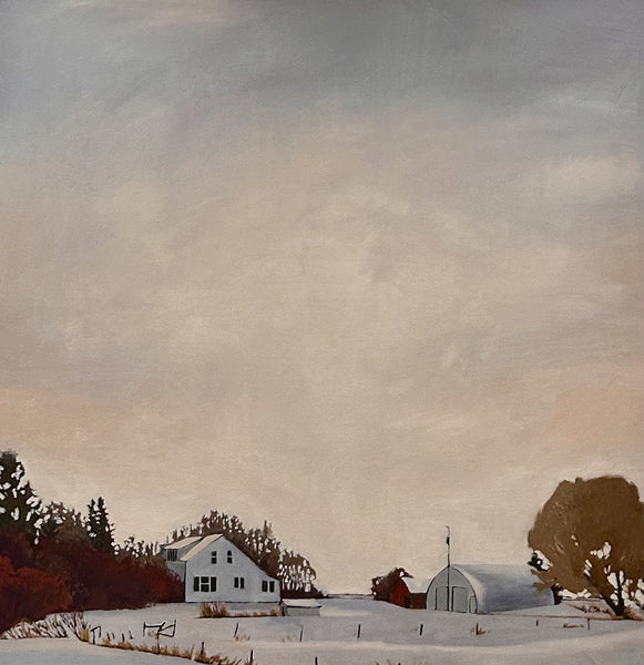 Missy Finlay artwork 'LET'S STAY HERE AWHILE (NORTHERN BLUSH SERIES)' at Canada House Gallery