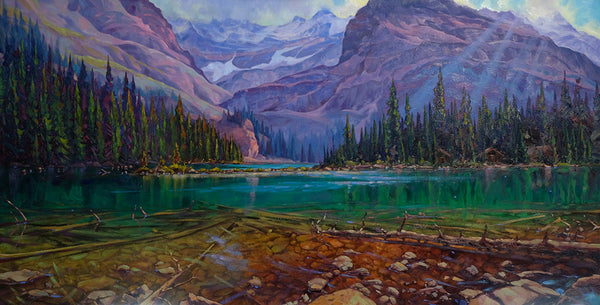 Dominik J Modlinski artwork 'O'HARA: KINGDOM OF LIGHT' at Canada House Gallery