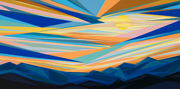 Billie Rae Busby artwork 'SURROUNDING SKY' at Canada House Gallery