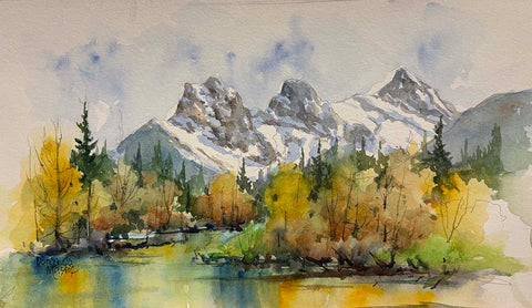 THREE SISTERS ON THE BOW RIVER
