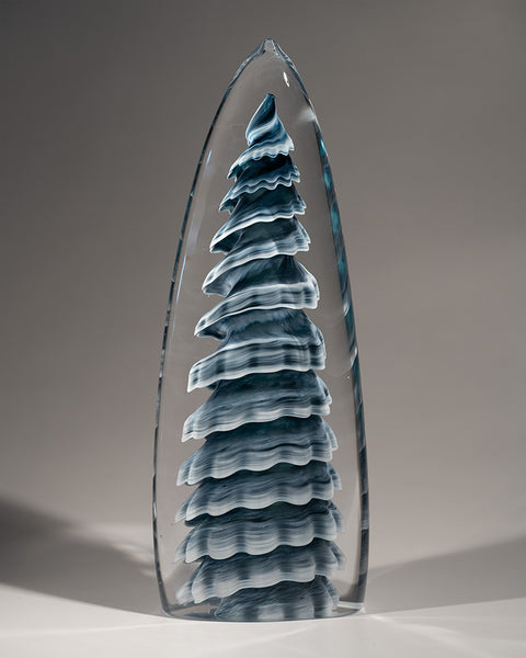 Ryan Bavin artwork 'FROSTED TREE #260723-1' at Canada House Gallery