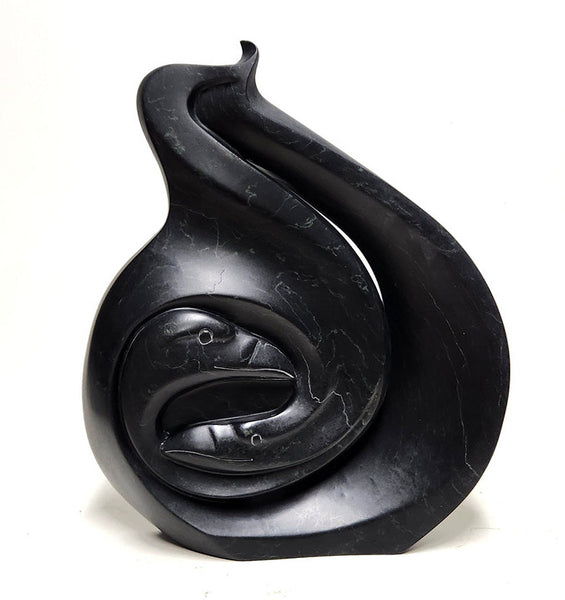 John Sabourin artwork 'TEACHING THEM TO HUNT' at Canada House Gallery