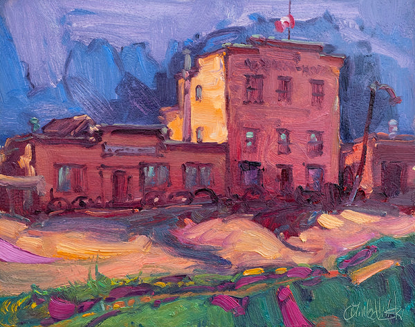 Dominik J Modlinski artwork 'LAST CHANCE SALOON' at Canada House Gallery