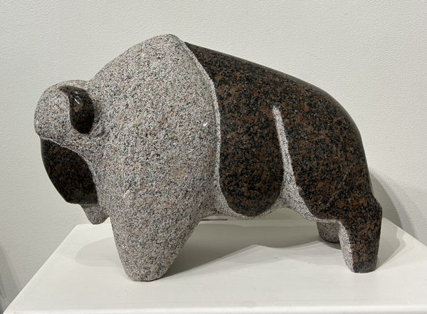 Stewart Steinhauer artwork 'SUNDANCE BUFFALO GRANDMOTHER' at Canada House Gallery