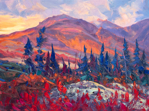 Dominik J Modlinski artwork 'YUKON, SEASON OF GOLD' at Canada House Gallery